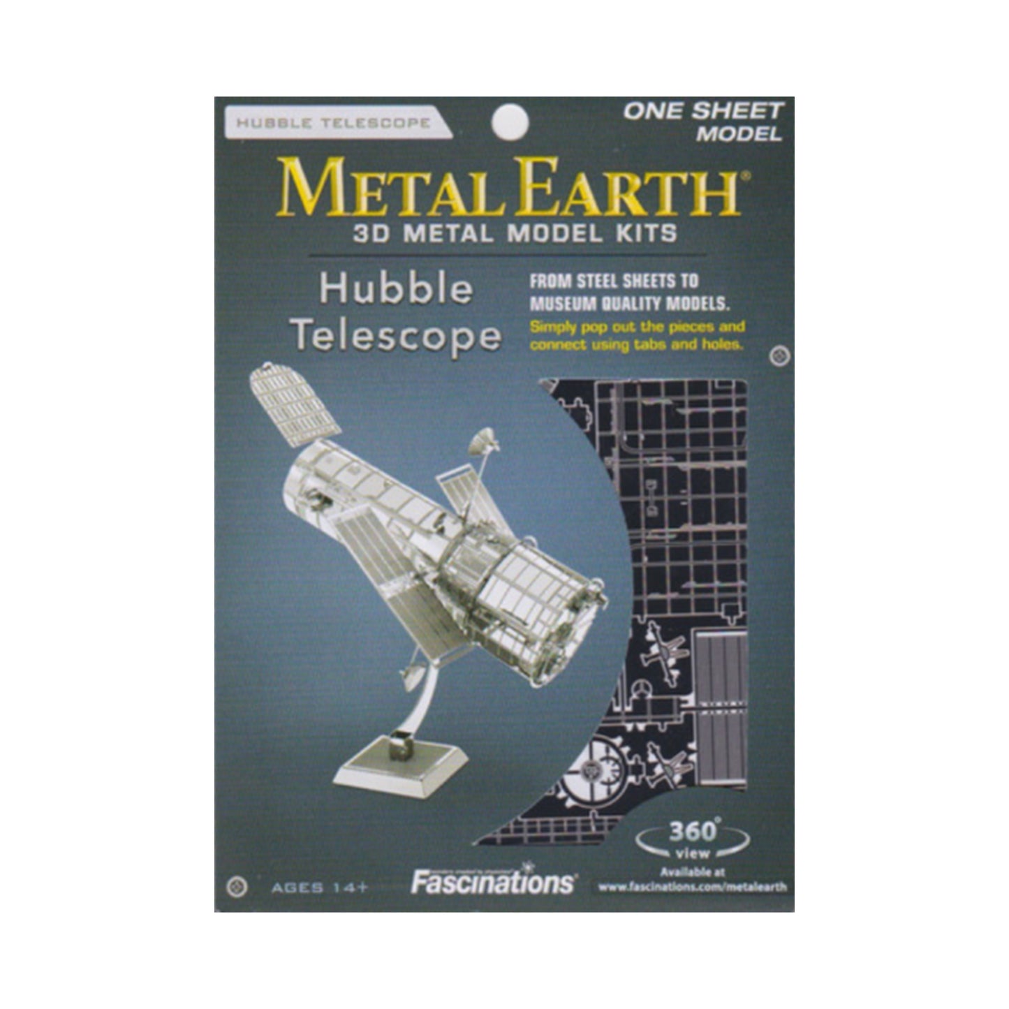 Hubble Telescope- 3D Metal Model Kit