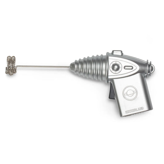 Silver Space Gun Frother