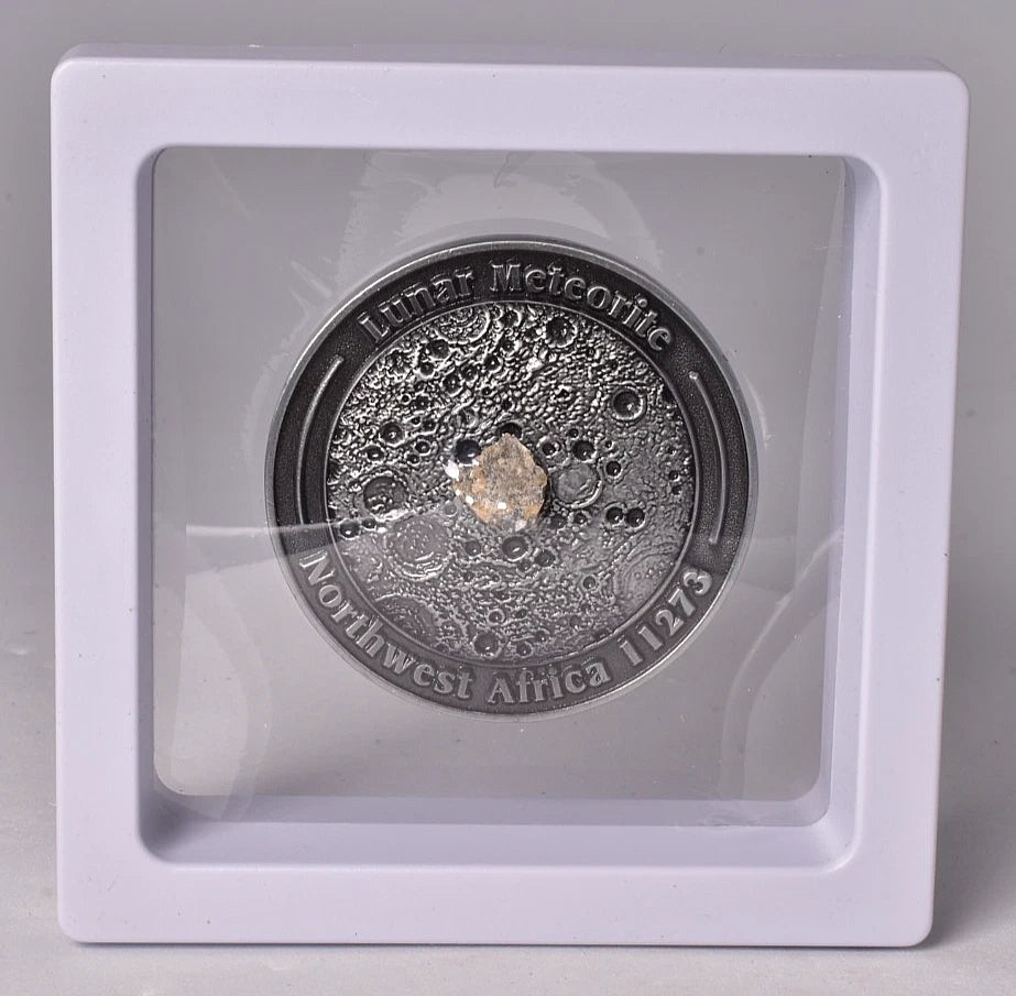 Lunar Meteorite In Collectors Coin