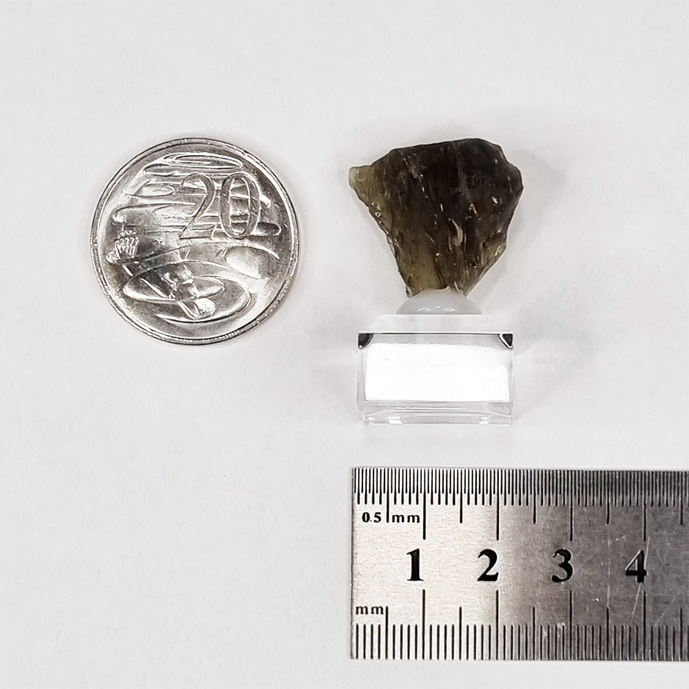 Darwin Glass Meteorite Impact Melt (Tasmania- 816,000 Years Old) 11g