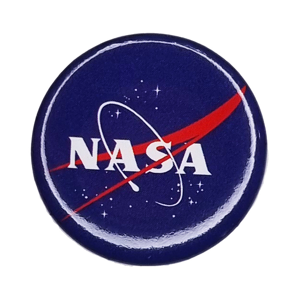 Space Geek Button Badge- Assorted Designs