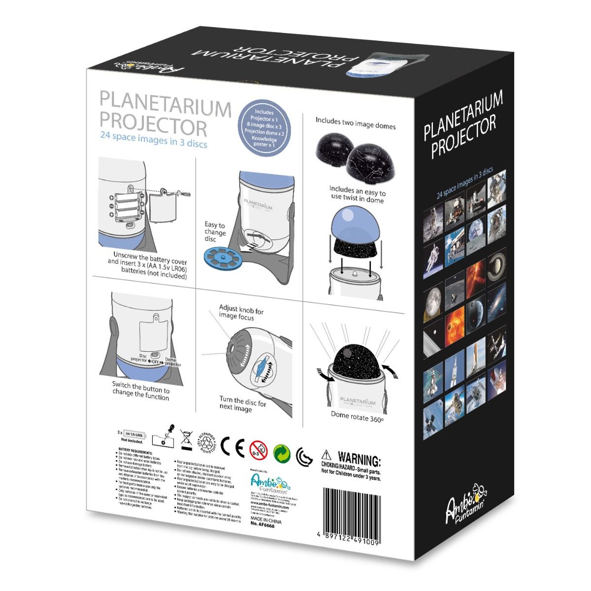 2 In 1 Planetarium Projector