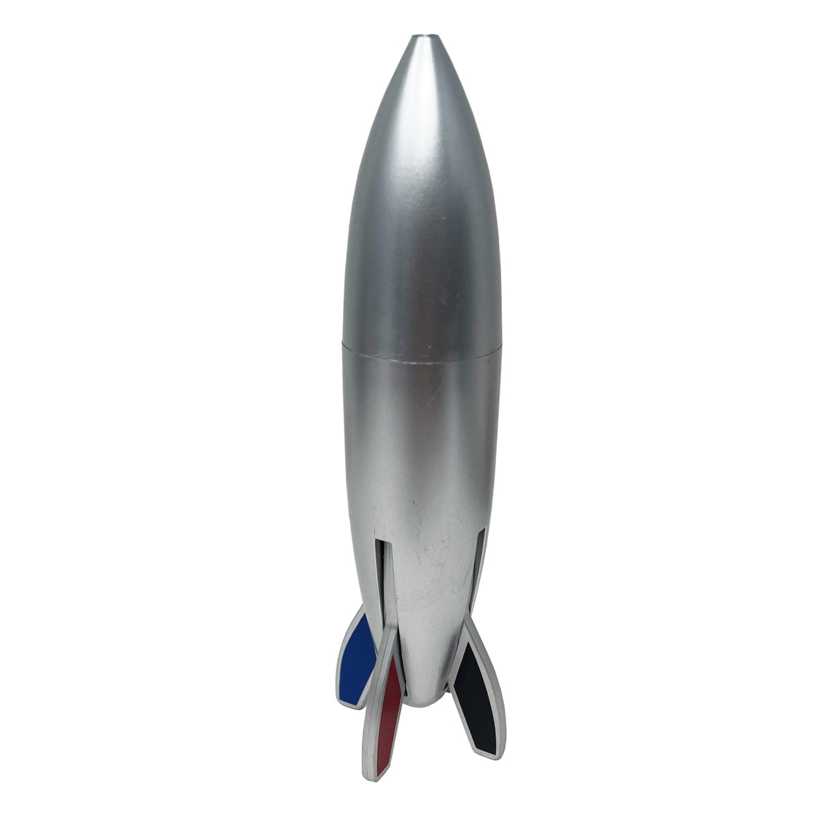 Retro Silver Space Rocket Pen