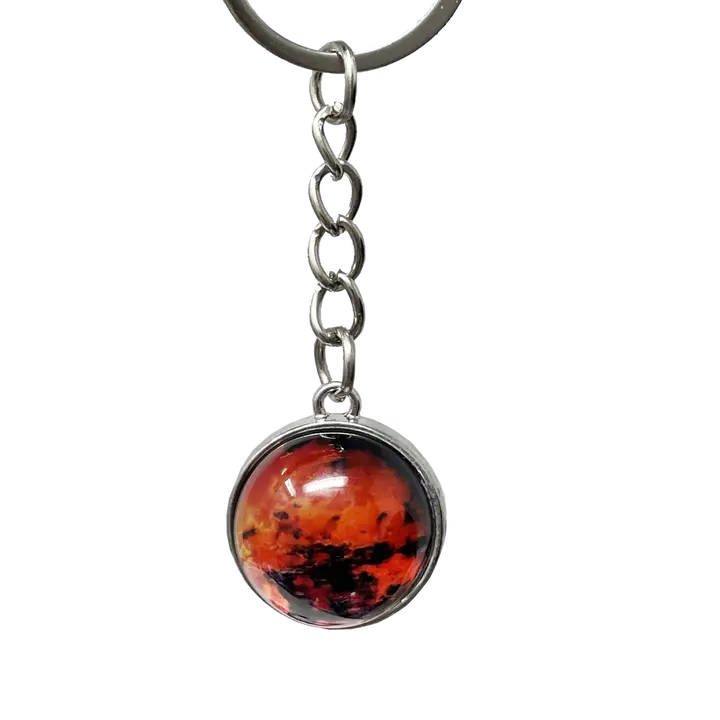 Mars Space Keyring