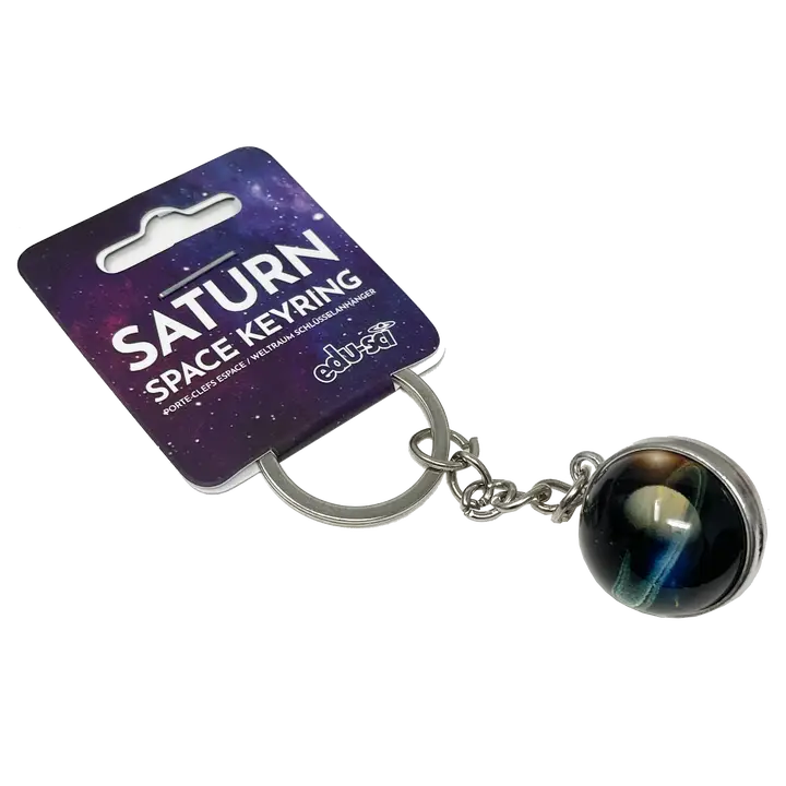 Saturn Space Keyring