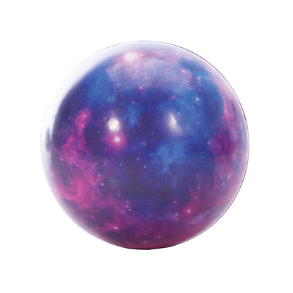 Purple and pink sphere on a white background