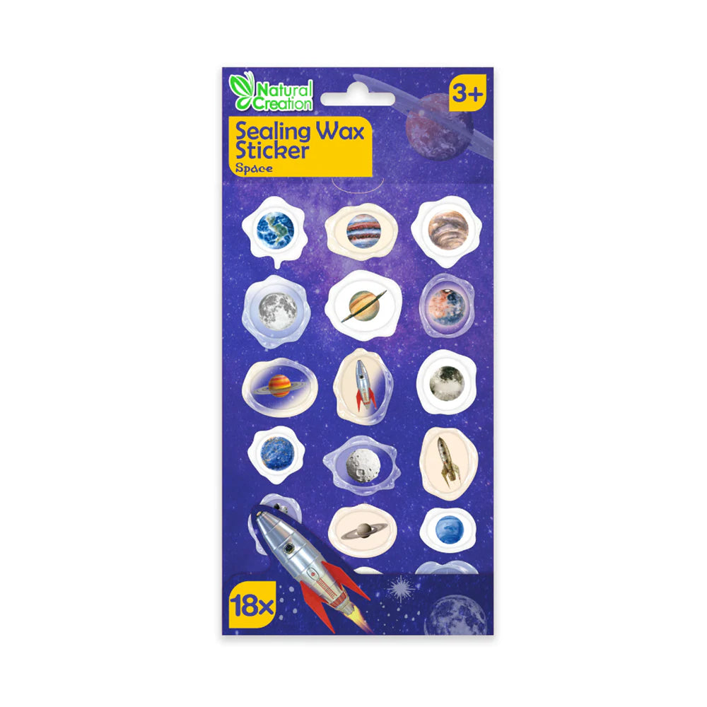 Sealing Wax Stickers- Space