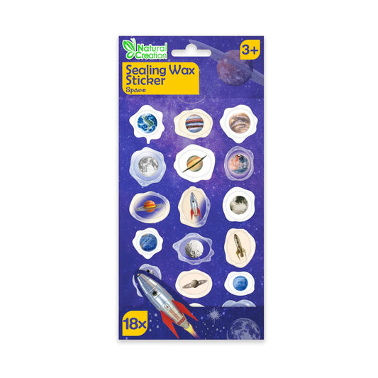 Sealing Wax Stickers- Space