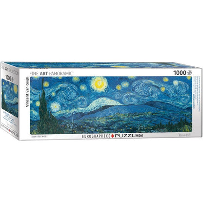 Starry Night Panoramic Jigsaw Puzzle (1000 pieces)