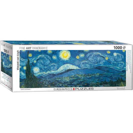 Starry Night Panoramic Jigsaw Puzzle (1000 pieces)