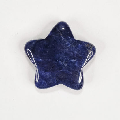 Sodalite Polished Star Carving 20g