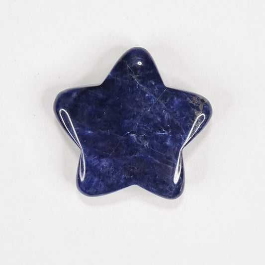 Sodalite Polished Star Carving 20g
