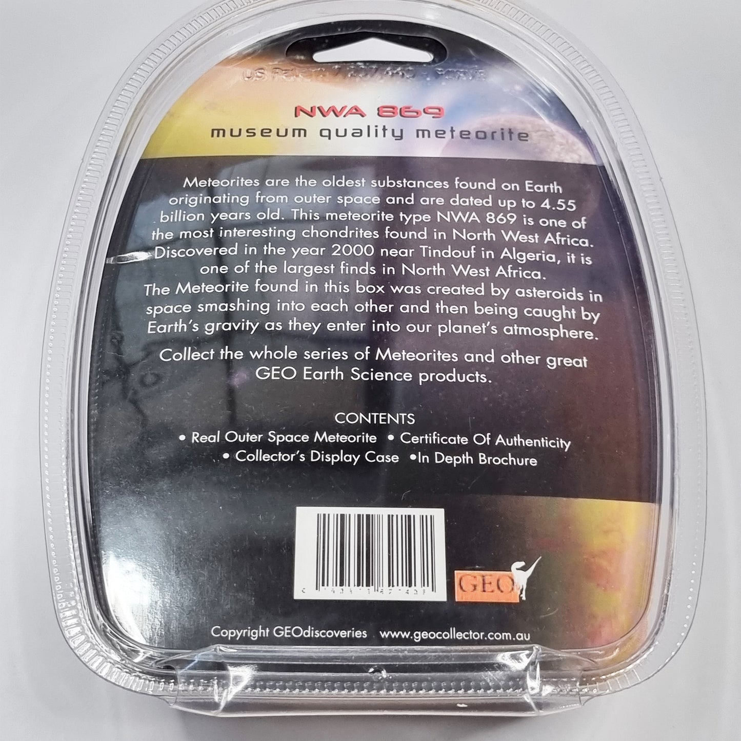 NWA 869 Meteorite (Sahara Desert- 2000)