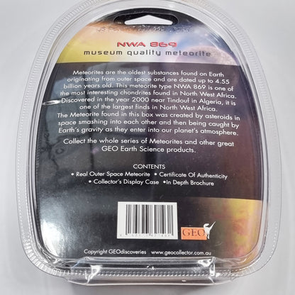 NWA 869 Meteorite (Sahara Desert- 2000)