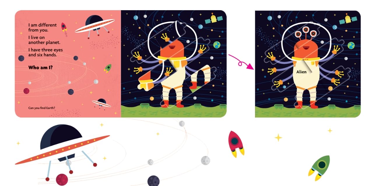 Slide & See Books: Outer Space