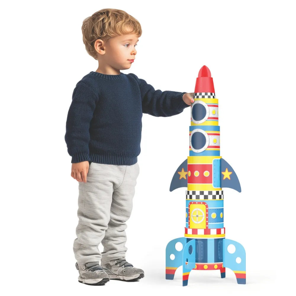 Stack ‘n Build Rocket- The Learning Journey