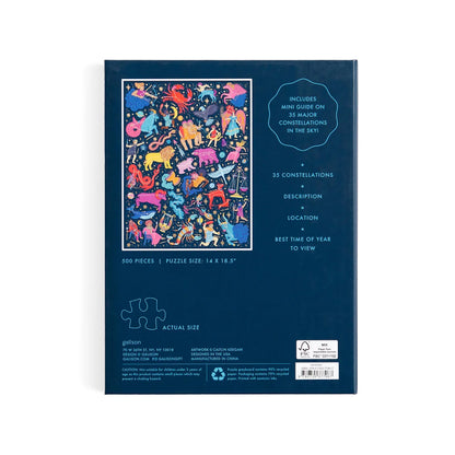 Constellations 101: Stargazing Book Puzzle (500 pieces)