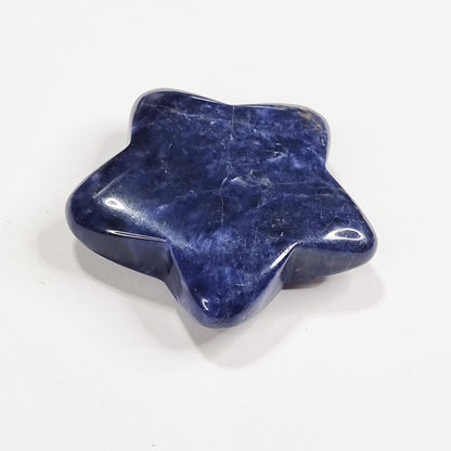 Sodalite Polished Star Carving 20g