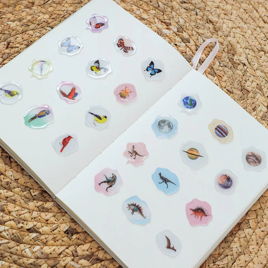 Sealing Wax Stickers- Space