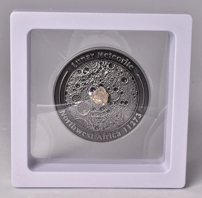 Lunar Meteorite In Collectors Coin