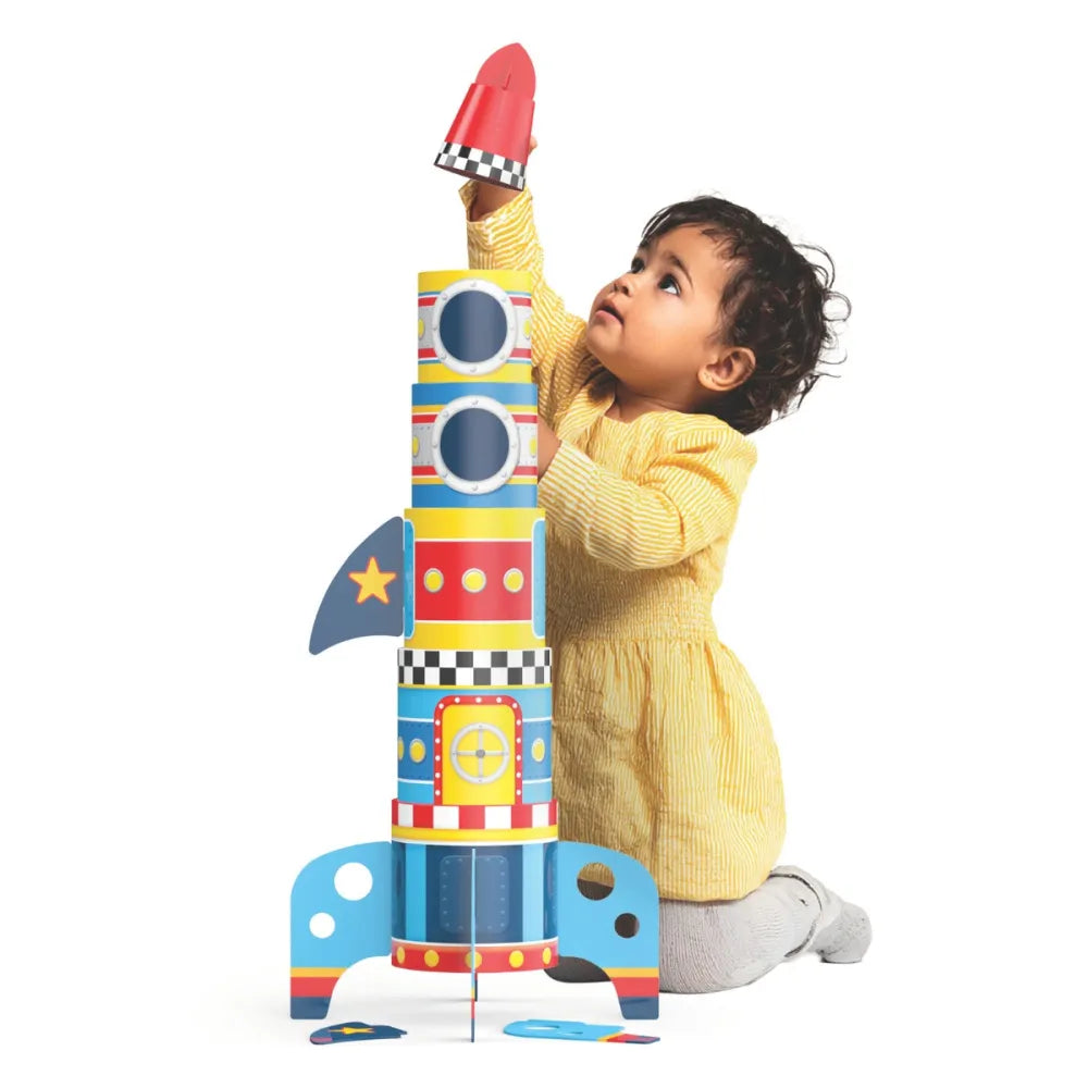 Stack ‘n Build Rocket- The Learning Journey