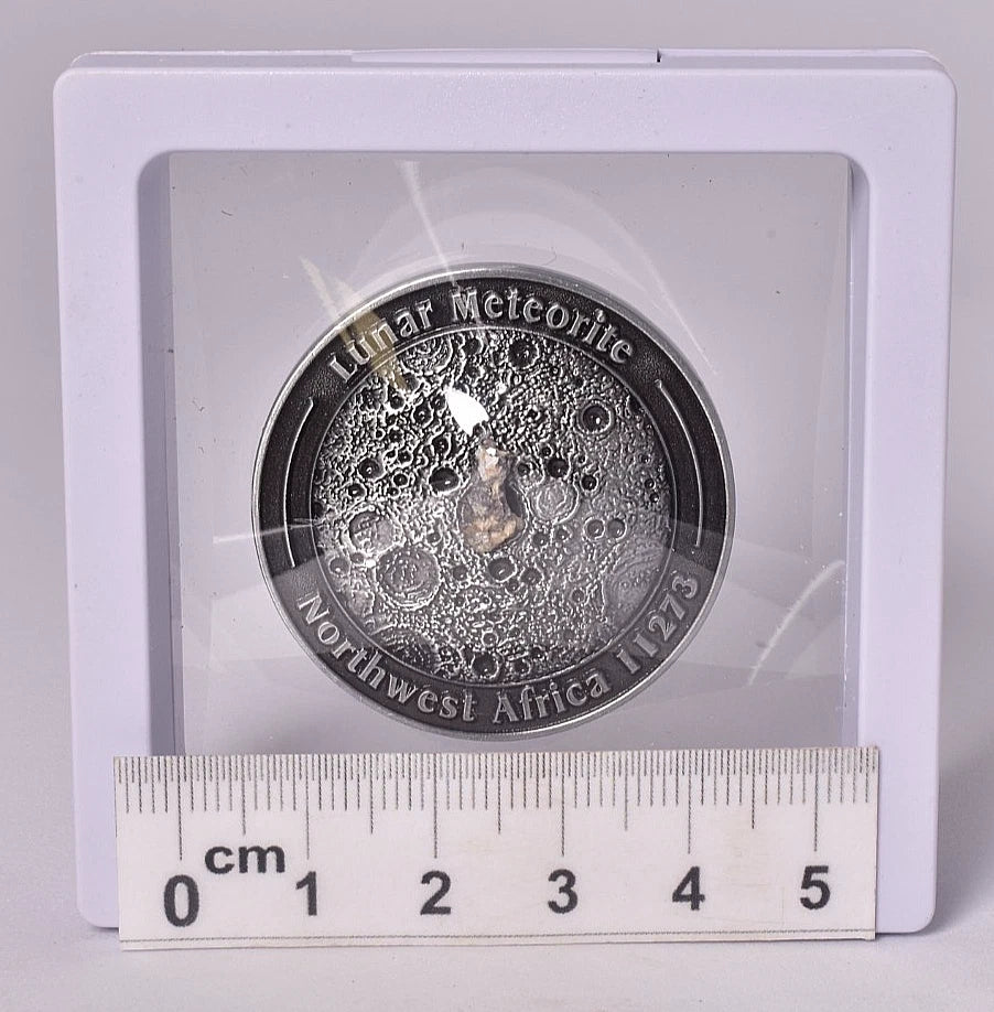 Lunar Meteorite In Collectors Coin
