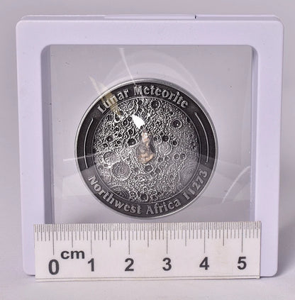 Lunar Meteorite In Collectors Coin