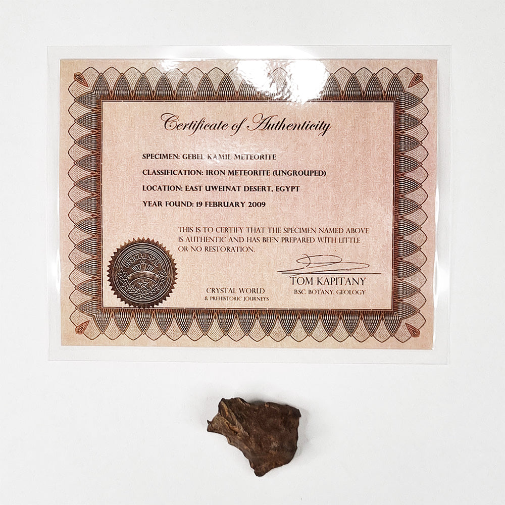 Gebel Kamil Meteorite (Egypt < 5000 Years Old) 39g