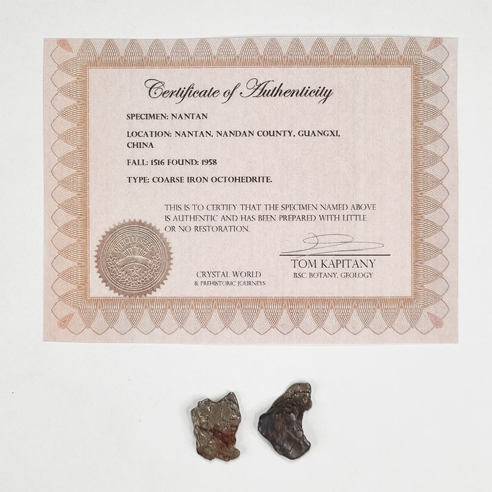Nantan Meteorite Assorted (China- 1516) 3-4g