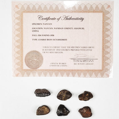 Nantan Meteorite Assorted (China- 1516) 3-5g