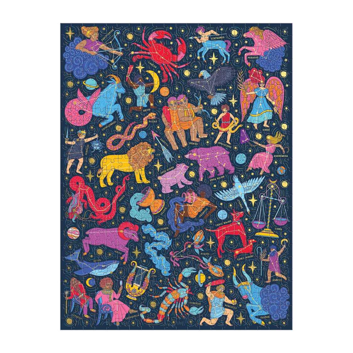 Constellations 101: Stargazing Book Puzzle (500 pieces)