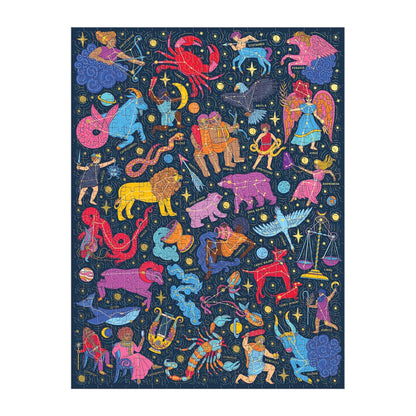 Constellations 101: Stargazing Book Puzzle (500 pieces)