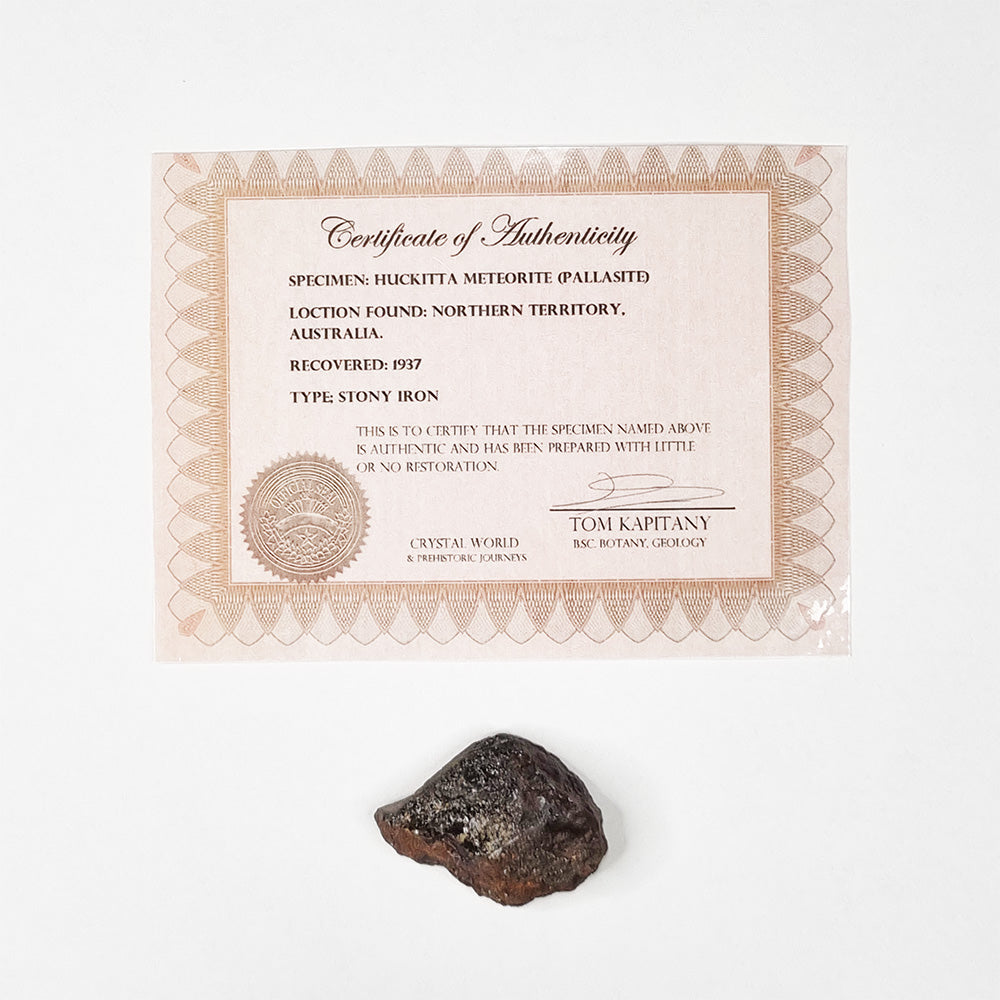 Huckitta Meteorite (Northern Territory- 18,000 Years Old) 24g