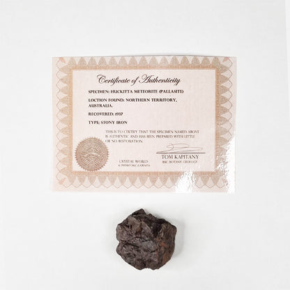 Huckitta Meteorite (Northern Territory- 18,000 Years Old) 69g