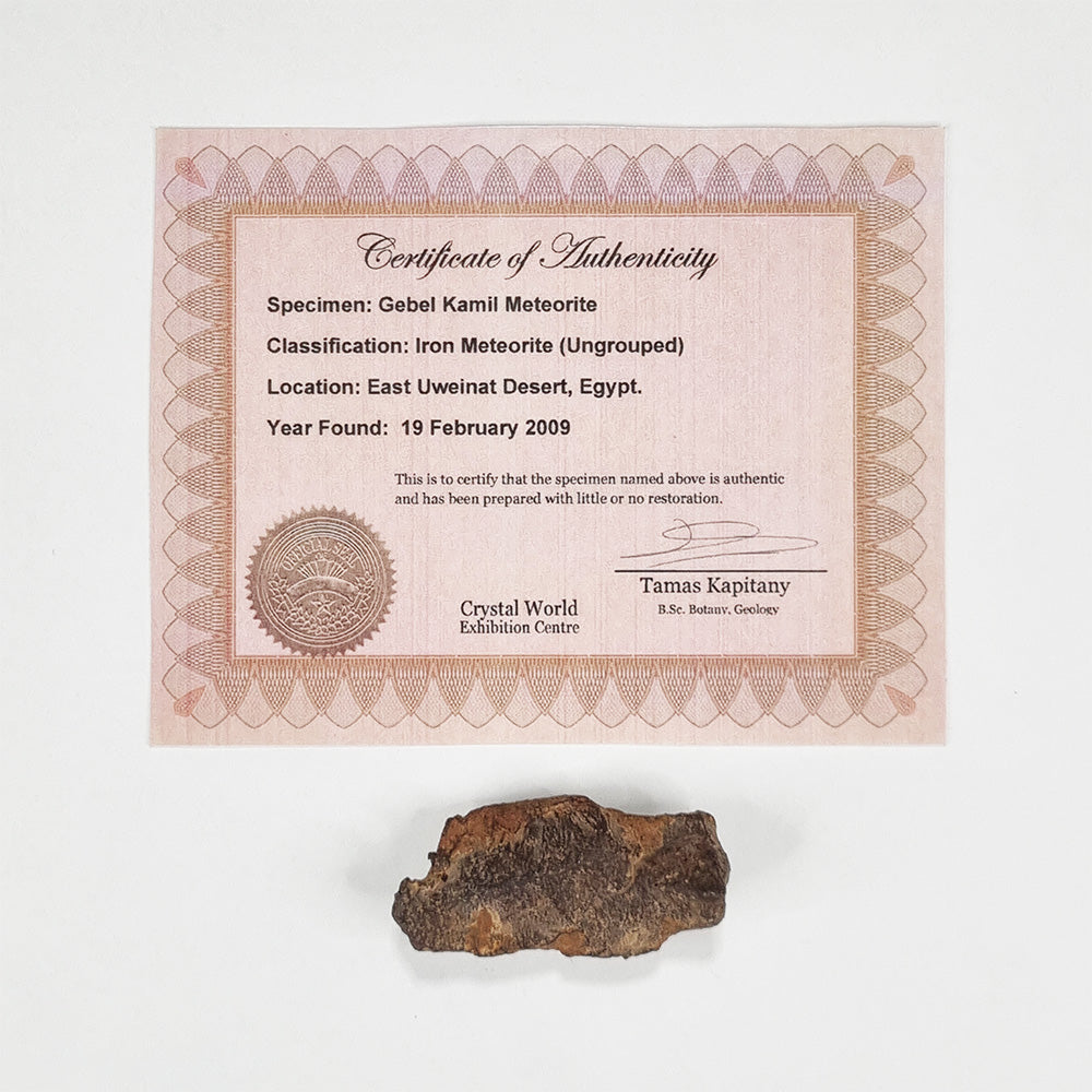 Gebel Kamil Meteorite (Egypt < 5000 Years Old) 61g