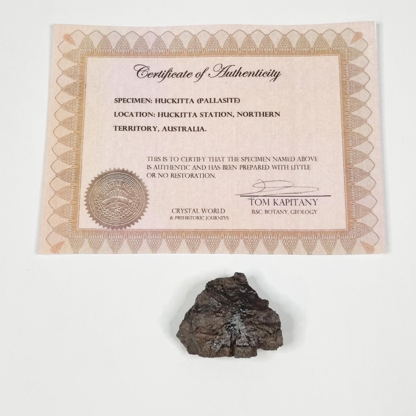 Huckitta Meteorite (Northern Territory- 1920's) 30g