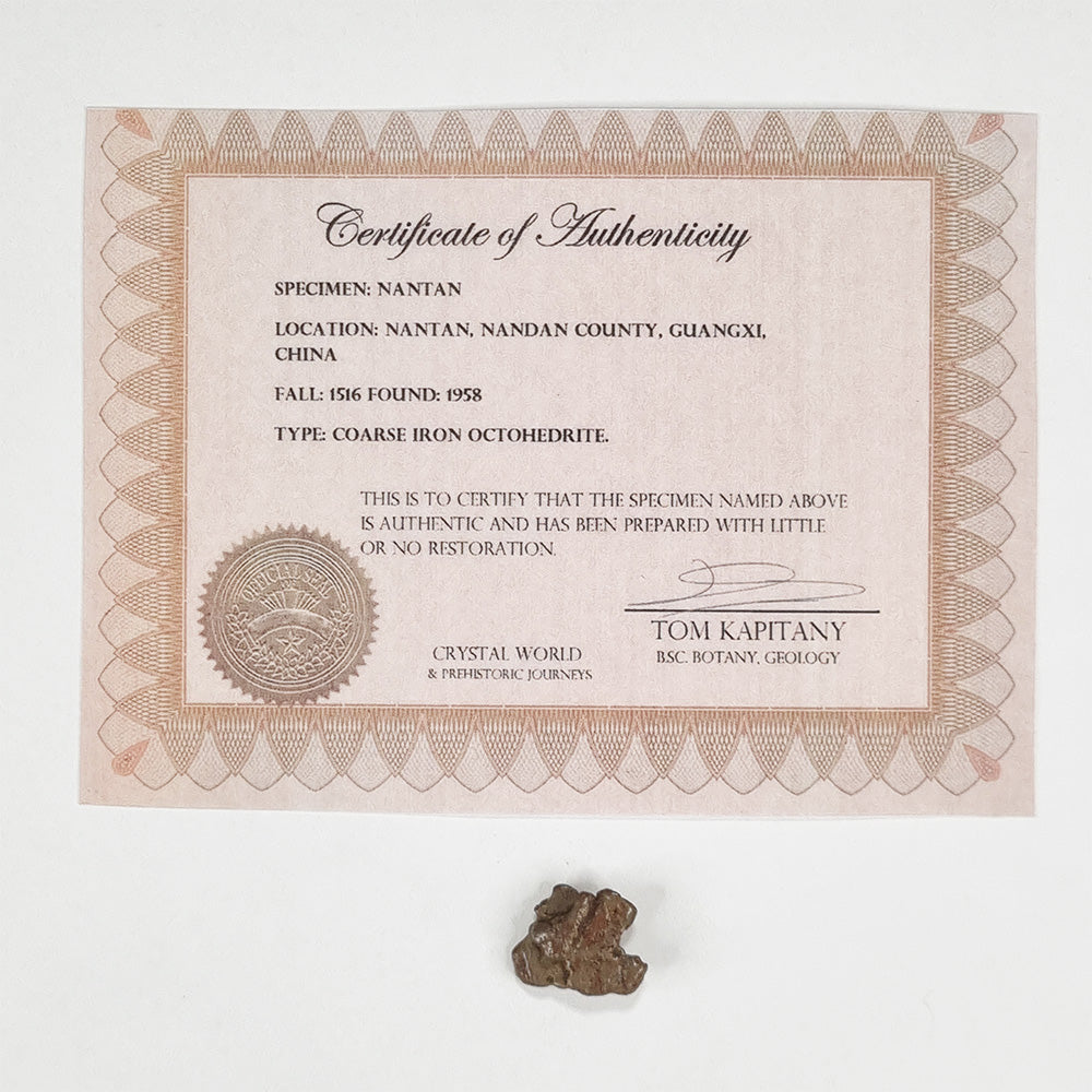 Nantan Meteorite (China- 1516) 6g