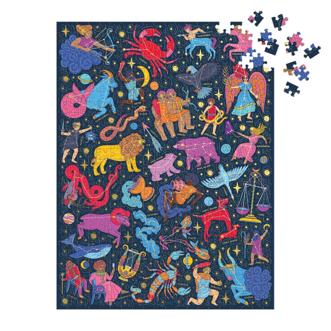 Constellations 101: Stargazing Book Puzzle (500 pieces)