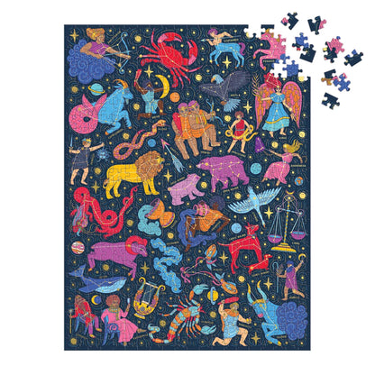 Constellations 101: Stargazing Book Puzzle (500 pieces)