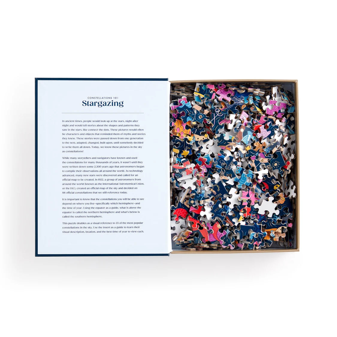 Constellations 101: Stargazing Book Puzzle (500 pieces)