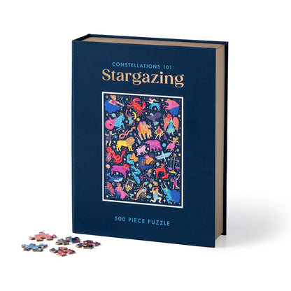 Constellations 101: Stargazing Book Puzzle (500 pieces)