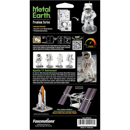 Apollo 11 Astronaut- 3D Metal Model Kit