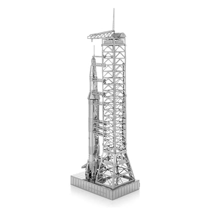 Apollo Saturn V with Gantry- 3D Metal Model Kit