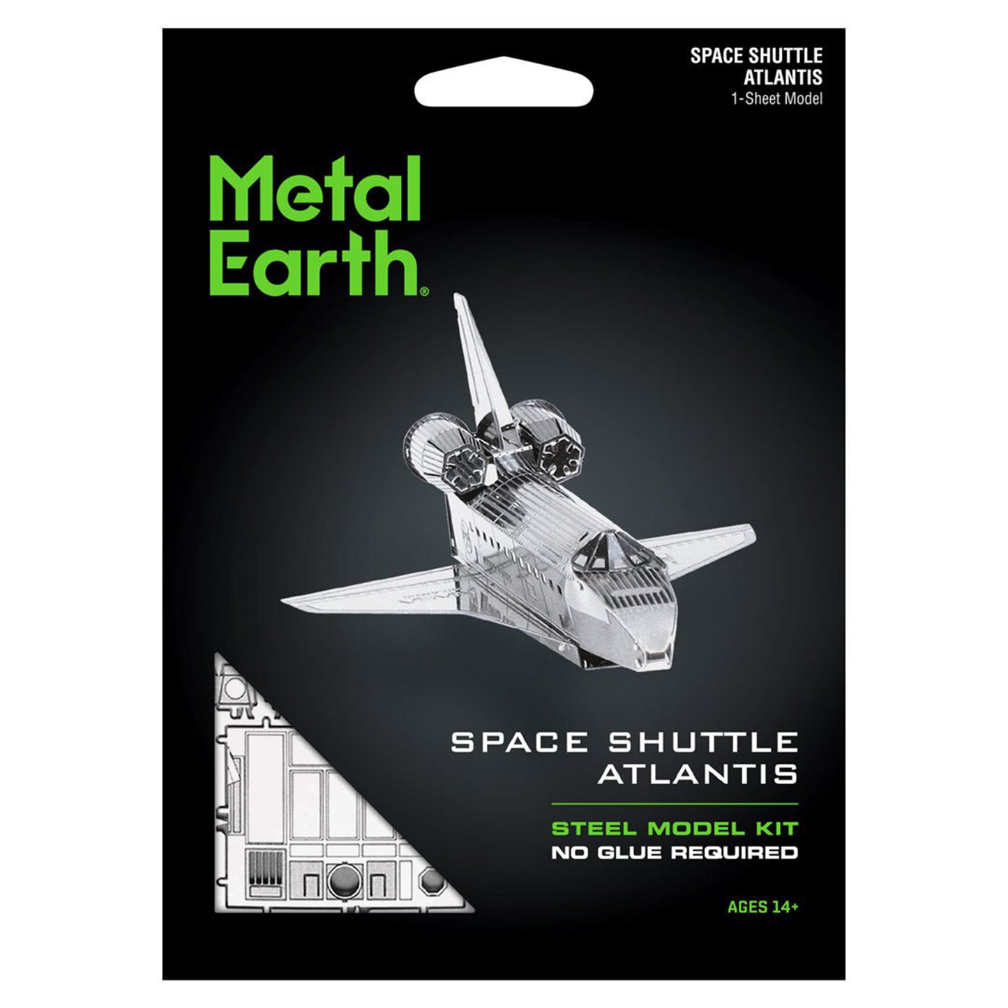 Atlantis- 3D Metal Model Kit (Silver)
