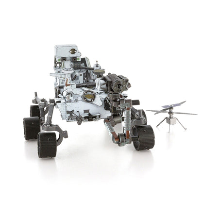 Mars Perseverance & Ingenuity Helicopter- 3D Metal Model Kit