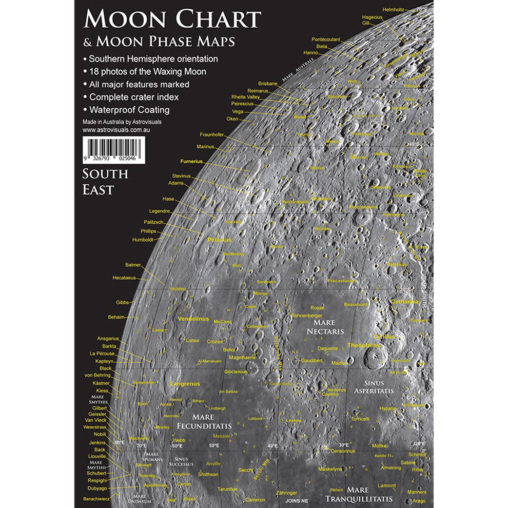 Moon Chart & Phase Maps – Little Star Shop