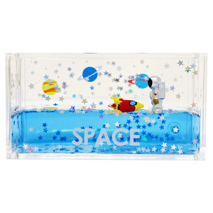 Space Floating Paper Weight Rectangle