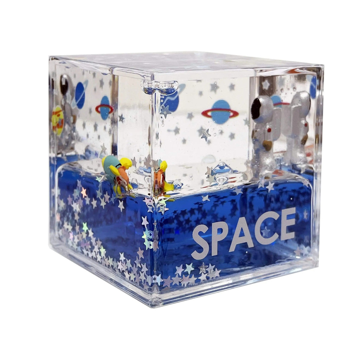 Space Floating Paper Weight Square