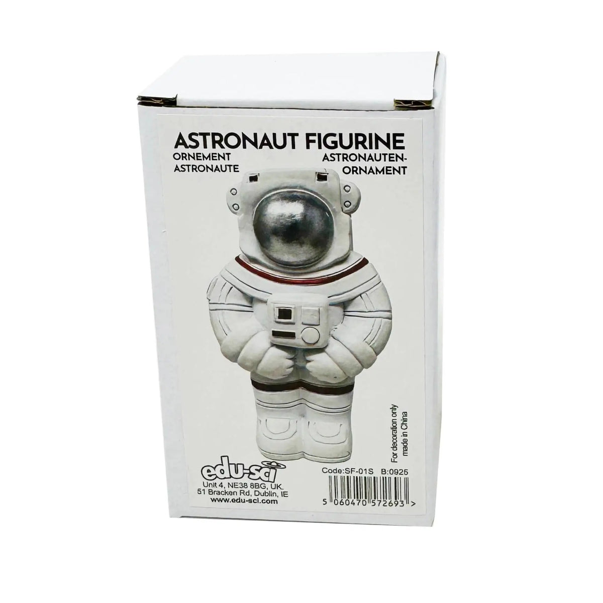 7.5cm Astronaut Resin Standing Ornament (Silver Visor)