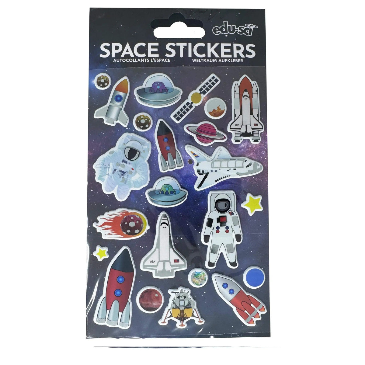 Space Stickers- Assorted Designs